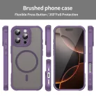 Techsuit - HaloFrost II MagSafe - iPhone 16 Pro - Lila tok