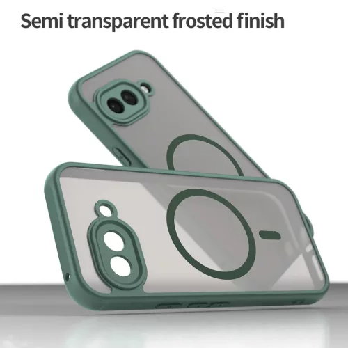 Techsuit - HaloFrost II MagSafe - Google Pixel 9a - Zöld tok