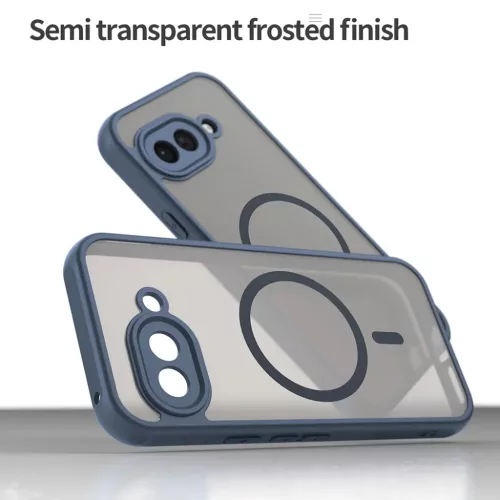 Techsuit - HaloFrost II MagSafe - Google Pixel 9a - Tengerészkék tok