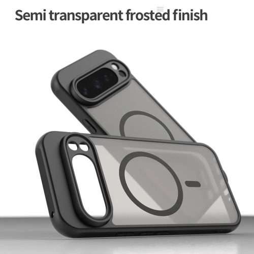 Techsuit - HaloFrost II MagSafe - Google Pixel 9 Pro - Fekete tok
