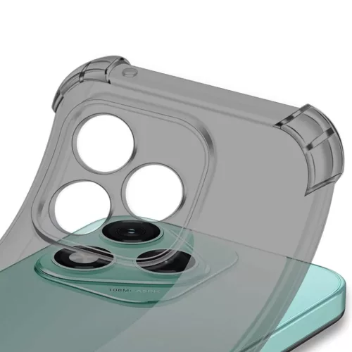 Honor Magic7 Lite / X9c Fekete Füst Techsuit Ütésálló Átlátszó Szilikon MagSafe tok