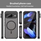 Techsuit - HaloFrost II MagSafe - Google Pixel 9 - Fekete tok