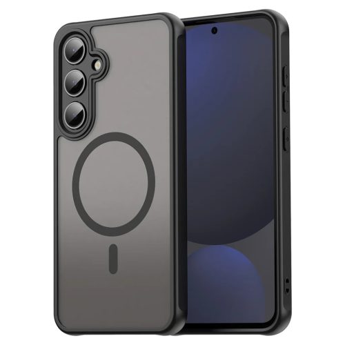 Techsuit - HaloFrost II MagSafe - Samsung Galaxy S24 FE - Fekete tok