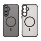 Techsuit - HaloFrost II MagSafe - Samsung Galaxy S24 FE - Fekete tok