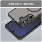 Techsuit - HaloFrost II MagSafe - Samsung Galaxy S24 FE - Fekete tok