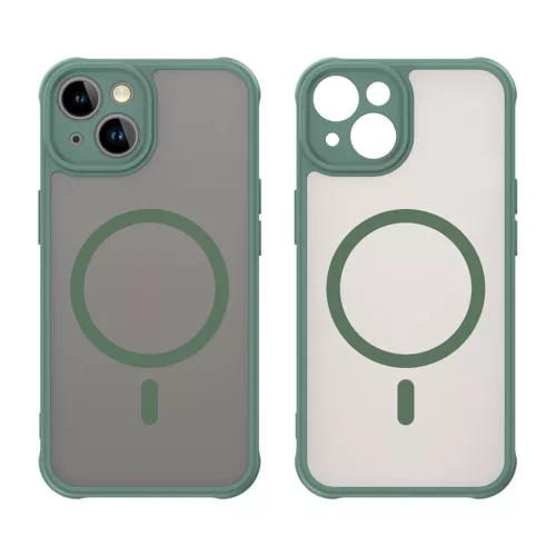 Techsuit - HaloFrost II MagSafe tok - iPhone 13 - Zöld