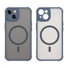 iPhone 13 Techsuit - HaloFrost II MagSafe tok - Sötétkék