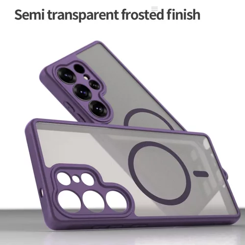 Samsung Galaxy S25 Ultra Lila Techsuit - HaloFrost II MagSafe tok