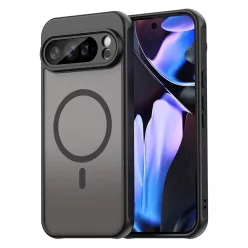   Google Pixel 10 Pro XL Mágneses Tok - Techsuit HaloFrost II - Fekete tok
