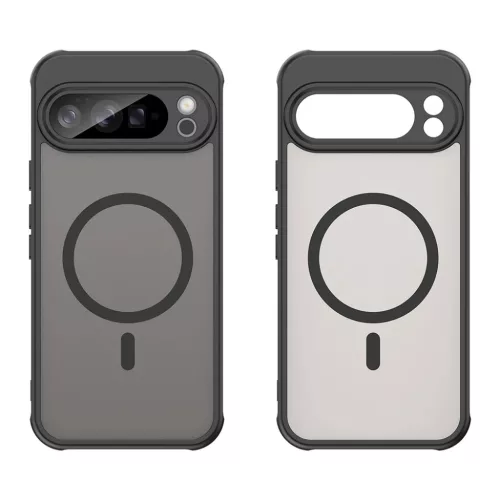 Google Pixel 10 Pro XL Mágneses Tok - Techsuit HaloFrost II - Fekete tok