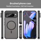Google Pixel 10 Pro XL Mágneses Tok - Techsuit HaloFrost II - Fekete tok