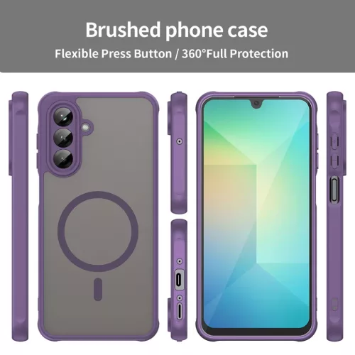 Techsuit - HaloFrost II MagSafe - Samsung Galaxy A26 5G - Lila tok