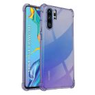 Techsuit - Ütésálló átlátszó szilikon - Huawei P30 Pro / P30 Pro New Edition - Füstfekete tok
