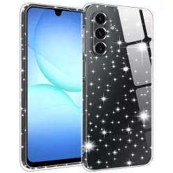   Samsung Galaxy A17 5G Techsuit SparkleSkin Series - Átlátszó tok