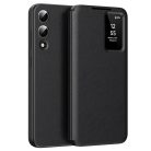 Techsuit - SmartView Sorozat - Samsung Galaxy S25 Edge - Fekete tok