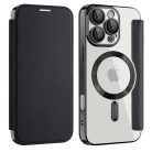 iPhone 17 Pro Max Fekete Techsuit SmartMag Book tok