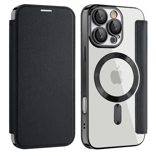 iPhone 17 Pro Max Fekete Techsuit SmartMag Book tok