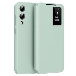   Techsuit - SmartView sorozat - Samsung Galaxy S25 Edge - Zöld tok