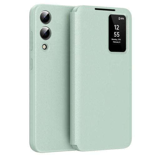 Techsuit - SmartView sorozat - Samsung Galaxy S25 Edge - Zöld tok