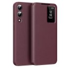 Techsuit - SmartView sorozat - Samsung Galaxy S25 Edge - Piros tok