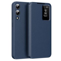   Techsuit - SmartView Sorozat - Samsung Galaxy S25 Edge - Kék tok