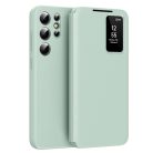 Techsuit - SmartView sorozat - Samsung Galaxy S22 Ultra 5G - Zöld tok