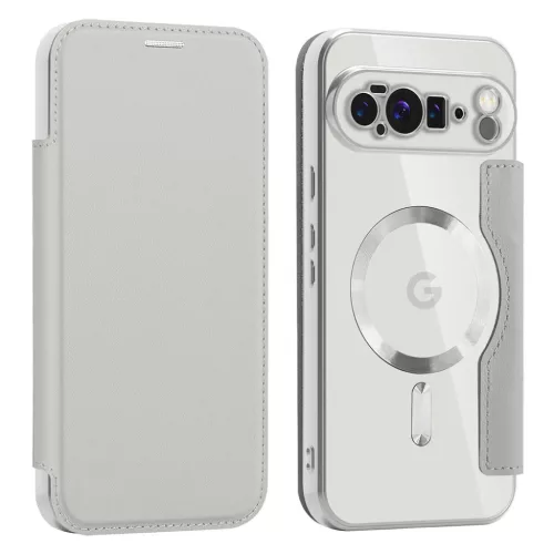 Okos mágneses tok - Techsuit - Google Pixel 10 Pro XL - Szürke.