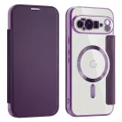 Techsuit - SmartMag könyv tok - Google Pixel 10 Pro XL - Lila