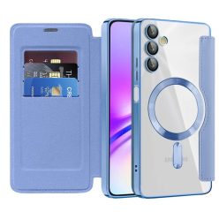   Techsuit - SmartMag könyvtok - Samsung Galaxy A05s - Világoskék tok