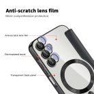 Techsuit - SmartMag Könyves Tok - Samsung Galaxy A15 4G / A15 5G - Fekete tok