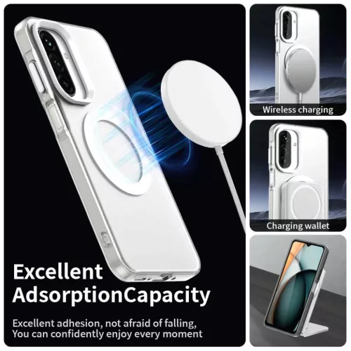 Samsung Galaxy A17 5G White Techsuit CandyCase MagSafe tok