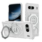 OnePlus Nord 4 - Techsuit - Carbon Shield PRO - Fehér Átlátszó Tok tok