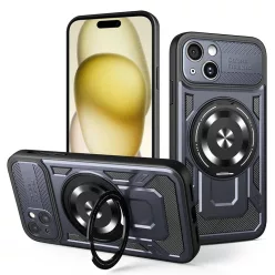 Techsuit - StrapabíróKamera - iPhone 15 - Kék tok