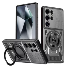 Samsung Galaxy S25 Ultra Szürke Techsuit RuggedCam tok