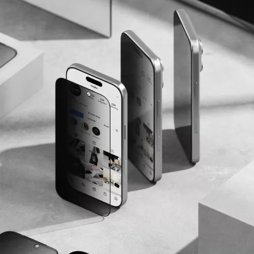 iPhone 17 Pro Max Ringke Easy Slide 2-csomag privát üvegfólia