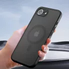 Mágneses védőtok Techsuit PureFrost - Google Pixel 10 - Matt Fekete tok