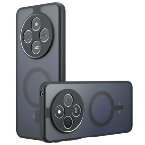 Xiaomi Redmi 14C - Techsuit PureFrost MagSafe - Matt Fekete tok