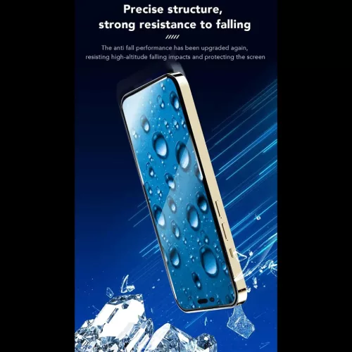 iPhone 14 Fekete ANANK - 2.5D 3X Képernyővédő
