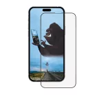 iPhone 15 Fekete ANANK 2.5D CG Glass Képernyővédő üvegfólia