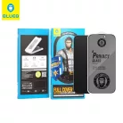 Blueo - Kémkedés elleni üveg applikátorral Pro - iPhone 15 Pro Max - Fekete üvegfólia