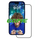 iPhone 17 Pro Fekete ANANK 2.5D 5X Megerősített Ujjlenyomat-ellenálló Kijelzővédő üvegfólia