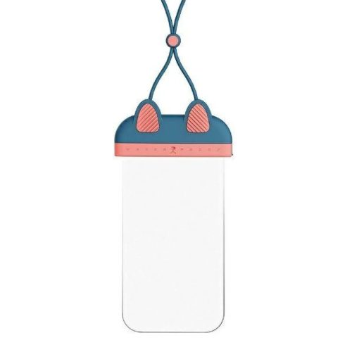 USAMS YD010 vízálló telefontok  7'' kék/rózsaszín (FSD1001)