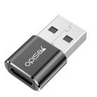 Yesido Adapter OTG GS09 - USB (férfi) - Type C (női) - fekete