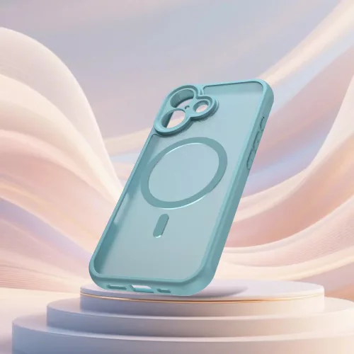 iPhone 16 Techsuit HaloFrost II MagSafe Mint Zöld tok