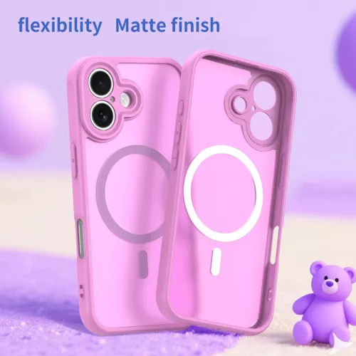 iPhone 16 Pink Techsuit - HaloFrost II MagSafe tok