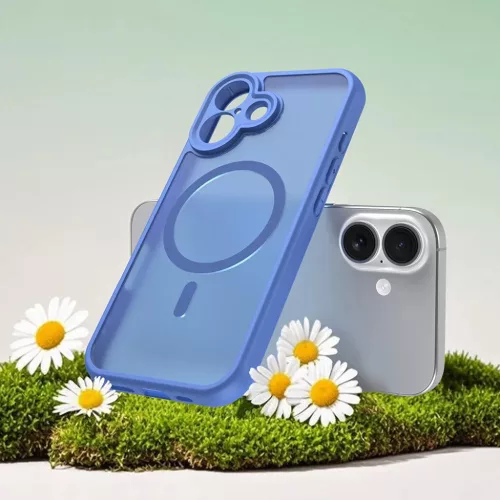 iPhone 16 Sky Blue Techsuit - HaloFrost II MagSafe tok