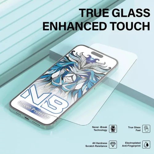 iPhone 17 Pro Max Fekete Lito NB Képernyővédő üvegfólia