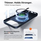 iPhone 17 Pro Max Torras - SlimFit MagSafe Series - Átlátszó tok