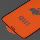iPhone 12 mini Techsuit 111D Teljes Fedés / Teljes Ragasztás Fekete Üveg