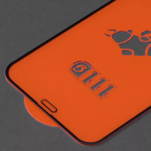 iPhone 12 mini Techsuit 111D Teljes Fedés / Teljes Ragasztás Fekete Üveg